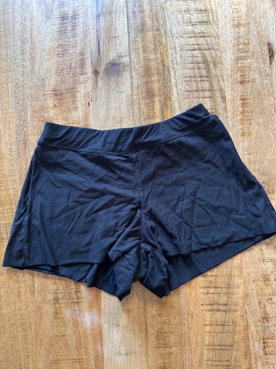 lunya Pants - Lunya Cool Shorts Black lounge sleep shorts cotton stretch blend XS NEW NWT